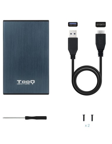 CAJA 2.5" USB 3.1 TOOQ    AZUL TQE-2527PB PN:...