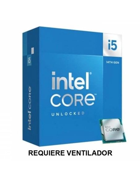 CPU INTEL S-1700    I5-14600K  5.3 GHZ BOX SIN VENTILADOR PN: BX8071514600K EAN: 5032037278447