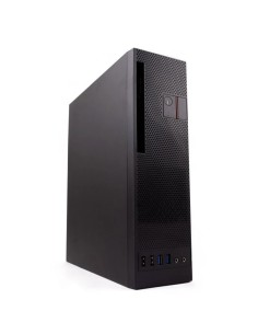 CAJA SFF MATX COOLBOX T-360    SLIM NEGRA CON FUENTE 80%...