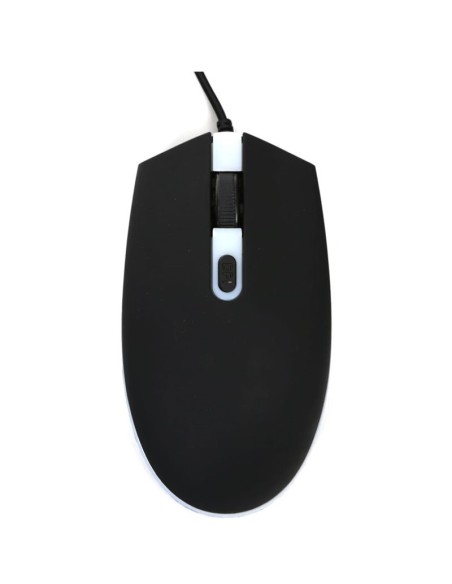RATON USB OMEGA GOMA 2000DPI   NEGRO PN: OM0550B EAN: 5907595455398