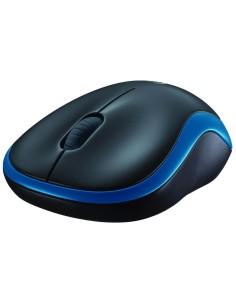 RATON WIRELESS LOGITECH M185   NEGRO/AZUL PN: 910-002236...