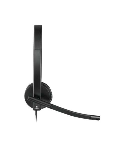 AURI + MIC USB   1.9M LOGITECH H570E CASCOS NEGROS MONO PN: 981-000571 EAN: 5099206053298