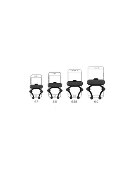 SOPORTE SMARTPHONE OMEGA CAR   HOLDER SPIDER NEGRO PN: OUCHAVS EAN: 5907595450133