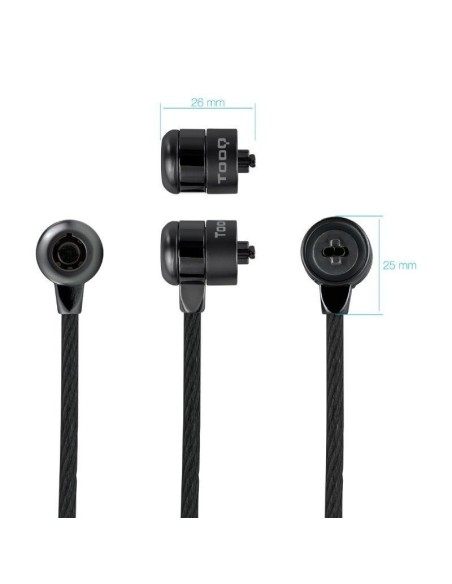 CABLE SEGURIDAD TOOQ CON LLAVE 1.5M PN: TQCLKC0025-G EAN: 8433281012929