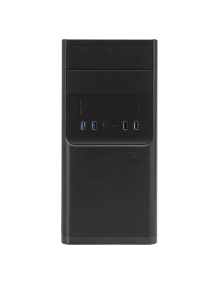CAJA MICRO ATX UNYKA SHADOW    NEGRA CON FUENTE 300W 85% PN: 52082/85% EAN: 6940533540700