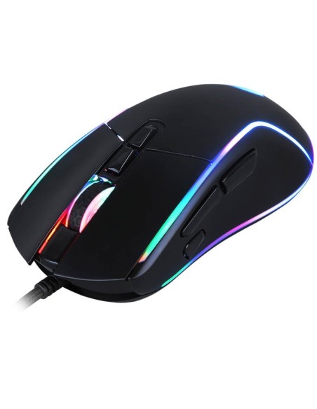 RATON USB COOLBOX GAMING DARTH  RGB 6400 dpi PROGRAMABLE PN: DG-MOU019-RGB EAN: 8436556148811
