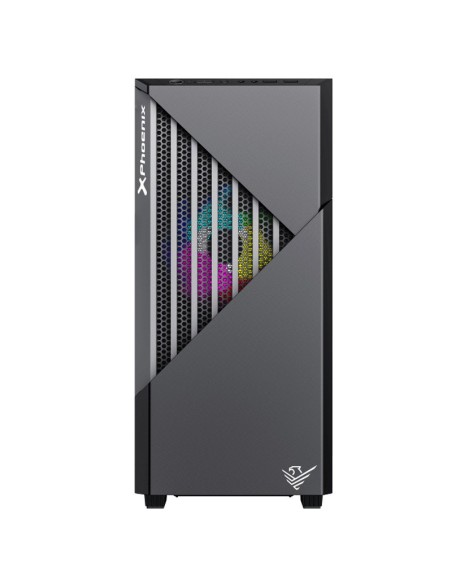 CAJA SEMITORRE ATX PHOENIX     GLACIER BLACK CRISTAL GAMING PN: PHGLACIERB EAN: 8436583234075