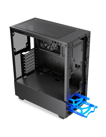 CAJA SEMITORRE ATX PHOENIX     GLACIER BLACK CRISTAL GAMING PN: PHGLACIERB EAN: 8436583234075