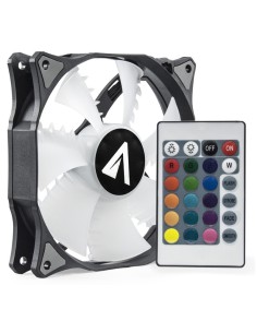 VENTILADOR 12CM GAMING RGB SLE D CON MANDO A DISTANCIA...