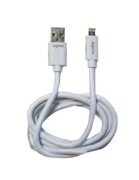 CABLE USB A MICRO USB & LIGHTN ING 2 EN 1 IPHONE Y ANDROID PN: APPC32 EAN: 8435099522430