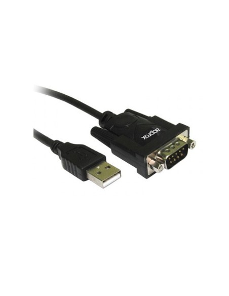 CONVERSOR USB A SERIE DB9 APPR OX NEGRO PN: APPC27 EAN: 8435099521037