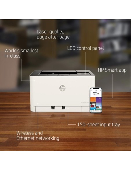IMPRES. LASERJET HP M150NW     ETH,USB,WIFI,BLANCA,-39PPM PN: 4ZB95A EAN: 193015507128