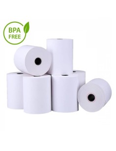 PAPEL TERMICO CAJA 200 ROLLOS  57X45X12 SIN FISFENOL A...