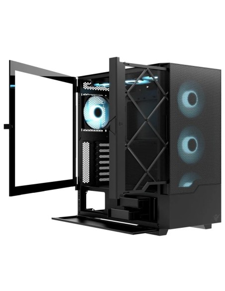 CAJA SEMITORRE ATX PHOENIX     EMBER GAMING SIN FUENTE NEGRA PN: PHEMBER EAN: 8436583236710