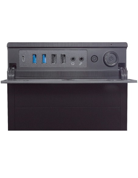 CAJA MICRO ATX UNYKA 6K CAVIAR PRO USB 3.1 TYPE-C SIN FUENTE PN: 52102 EAN: 6940533543473