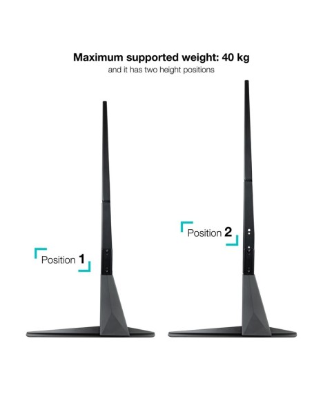 SOPORTE MONITOR/TV 23-75" TOOQ PN: DB2375F-B EAN: 8433281013117