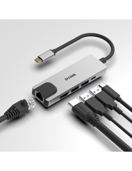 MINI DOCK USB TYPE C DLINK     USB 3.0, LAN, HDMI, TYPE C PN: DUB-M520 EAN: 790069447884