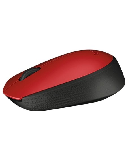 RATON WIRELESS LOGITECH M171   ROJO NEGRO PN: 910-004641 EAN: 5099206062870