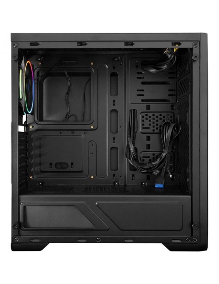 CAJA GAMING GDC200 RGB NEGRA   LATERAL CRISTAL TEMPLADO PN: COO-DGC-A200-0 EAN: 8436556146930