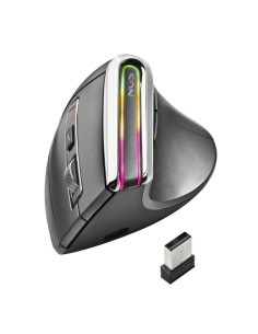 RATON WIRELESS NGS EVO KARMA   VERTICAL NEGRO RGB PN:...