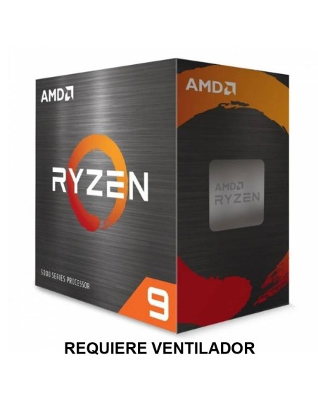 CPU AMD RYZEN 9 S-AM4   5950X  3.4 GHZ BOX SIN VENTI, NO GPU PN: 100-100000059WOF EAN: 730143312745