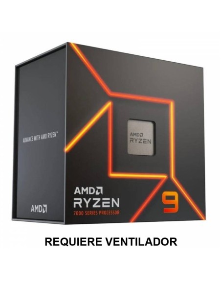 CPU AMD RYZEN 9 S-AM5   7950X  4.5 GHZ BOX SIN VENTILADOR PN: 100-100000514WOF EAN: 730143314534