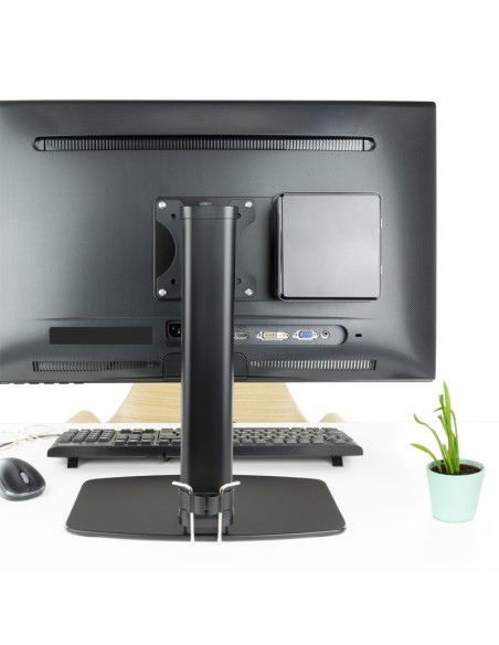 SOPORTE VESA PARA MINIPC/NUC/  BAREBONE 75X75/100X100 NEGRO PN: TCCH0007-B EAN: 8433281010093