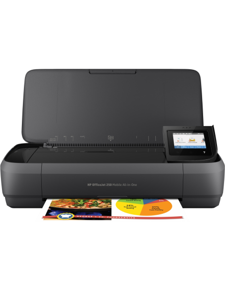 MULTIF. OFFICEJET HP 250 MOBIL E WIFI -39PPM NEGRA PN: CZ992A EAN: 889894442550    