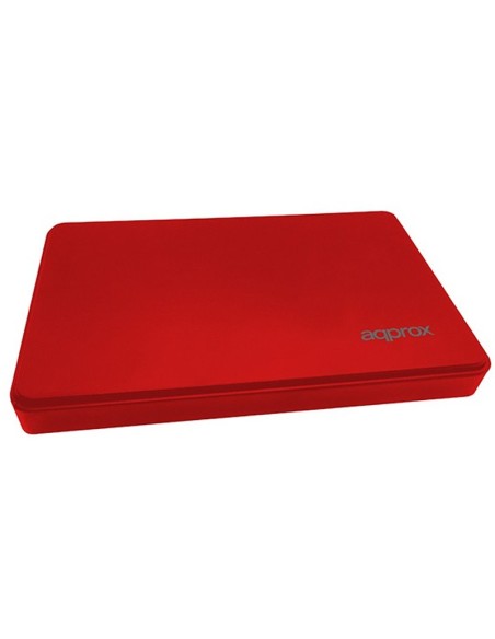 CAJA 2.5" USB 3.0 APPROX  ROJA 9.5mm ENCLOSURE HASTA 2TB PN: APPHDD300R EAN: 8435099527763