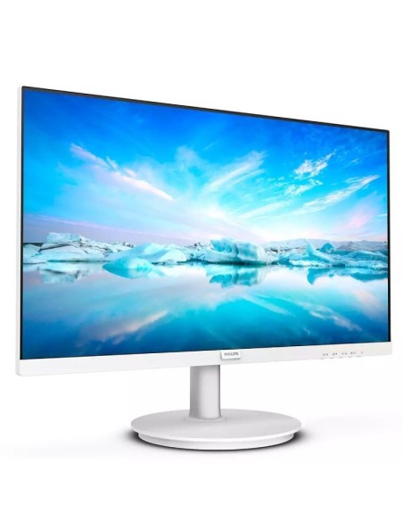 MONITOR   27" PHILIPS LED 271V 8AW FHD MULTIMEDIA BLANCO PN: 271V8AW/00 EAN: 8712581804398