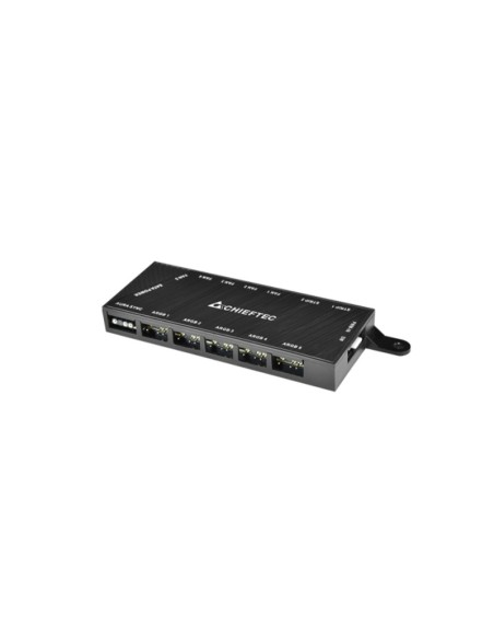 CAJA GAMING CHIEFTEC HUNTER GS -01B-OP RGB NEGRA CRISTAL TEMP PN: GS-01B-OP EAN: 0753263077226