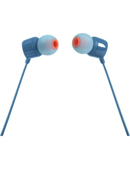 AURI + MIC 3.5MM JBL TUNE 110  AZUL PN: JBLT110BLU EAN: 6925281918940