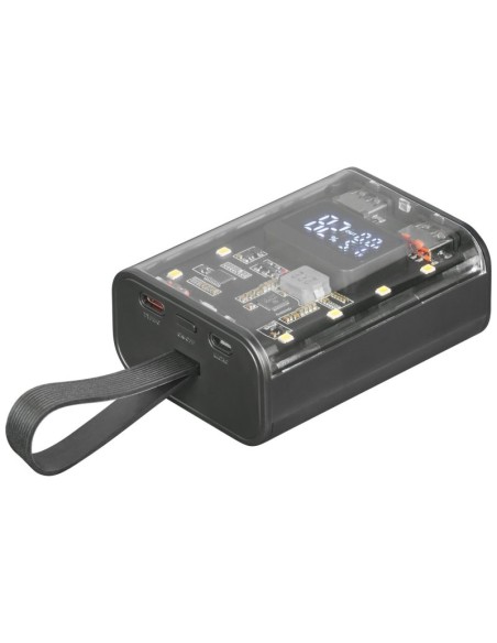 POWERBANK 10000 MAH MARS       GAMING 22.5W LED DISPLAY NEGRO PN: MPK10K EAN: 8435693105336