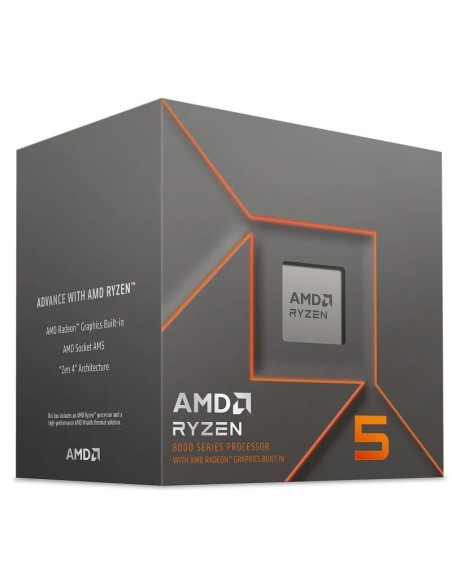 CPU AMD RYZEN 5 S-AM5   8500G  3.5GHZ BOX CON VENTILADOR PN: 100-100000931BOX EAN: 730143316439
