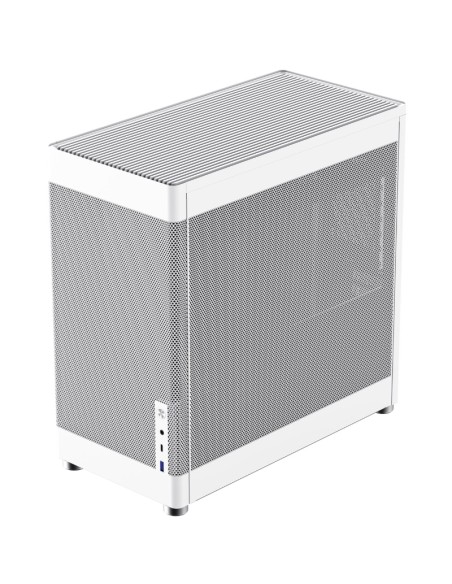 CAJA ATX COOLBOX MESH MP1      TORRE BLANCA SIN FUENTE PN: COO-CHA-MP1-0 EAN: 8436556143083