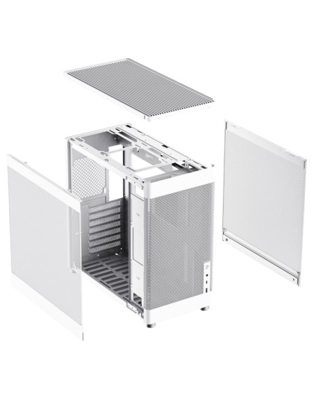 CAJA ATX COOLBOX MESH MP1      TORRE BLANCA SIN FUENTE PN: COO-CHA-MP1-0 EAN: 8436556143083
