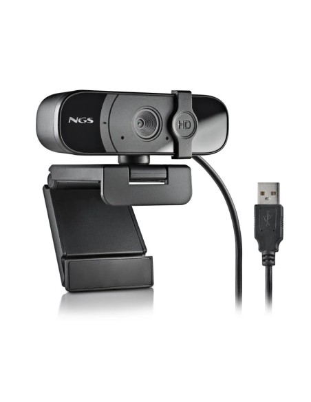 CAMARA WEB FHD NGS XPRESSCAM10 80HD USB CON PINZA 1080P NEGRO PN: XPRESSCAM1080HD EAN: 8435430625899