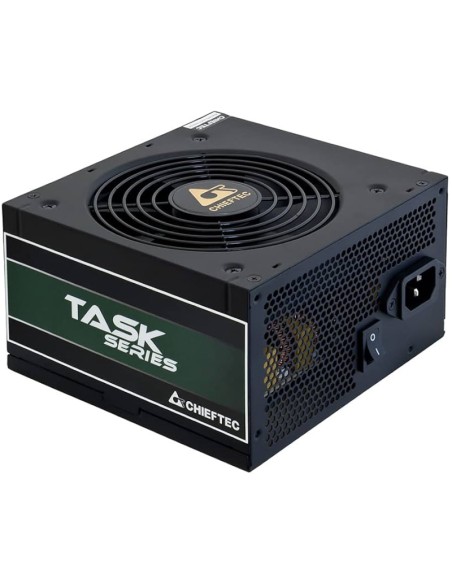 FUENTE  700W/54A CHIEFTEC TASK SERIES 80 PLUS BRONZE NEGRA PN: TPS-700S EAN: 753263076502    