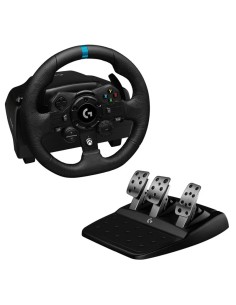 VOLANTE LOGITECH CON PEDALES   G923 TRUE FORCE PARA...