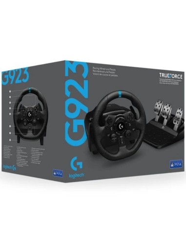 VOLANTE LOGITECH CON PEDALES   G923 TRUEFORCE...