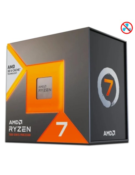 CPU AMD RYZEN 7 S-AM5   7800X3 D 4.2 GHZ BOX SIN VENTILADOR PN: 100-100000910WOF EAN: 730143314930