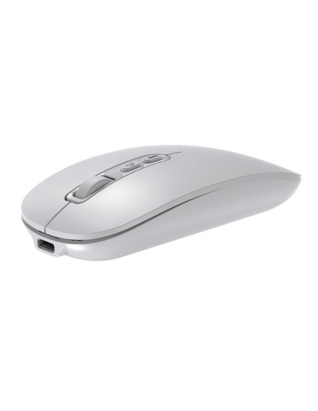 RATON WIRELESS COOLBOX W02 IA  RECARGABLE BLANCO PN: COO-MOU-W02-W EAN: 8436624420061