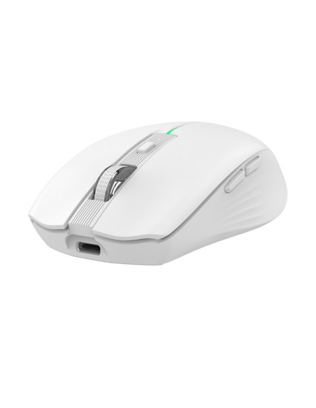 RATON WIRELESS COOLBOX W01 RGB GAMING BLANCO PN: COO-MOU-W01-W EAN: 8436624420047