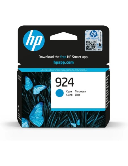 CARTUCHO HP 4K0U3NE 924 CIAN PN: 4K0U3NE EAN: 196786147340    