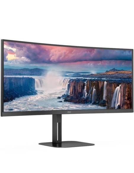 MONITOR   34" AOC WQHD CU34V5C /BK MULTIMEDIA NEGRO PN: CU34V5C/BK EAN: 4038986110198