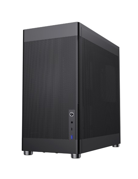 CAJA ATX COOLBOX MESH MP1      TORRE NEGRA SIN FUENTE PN: COO-CHA-MP1B-0 EAN: 8436624420214