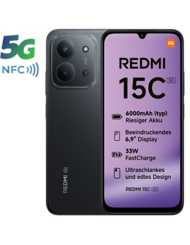 SMARTPHONE 6.9" XIAOMI REDMI   15C 4GB 256GB...