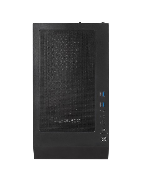 CAJA SEMITORRE ATX AERO C25    NEGRA CON FUENTE 500W PN: UK52125 EAN: 8436617921360