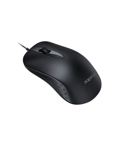 RATON USB APPROX XM100 NEGRO   1000DPI PN:...