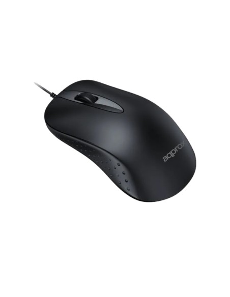 RATON USB APPROX XM100 NEGRO   1000DPI PN: APPXM100 EAN: 8435099535300